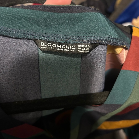 BloomChic Colorful Geometric Dress - Picture 2 of 3